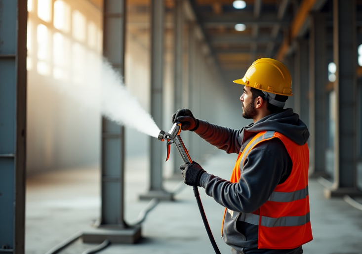 Aplicación de pintura intumescente paso a paso: lo que debes saber