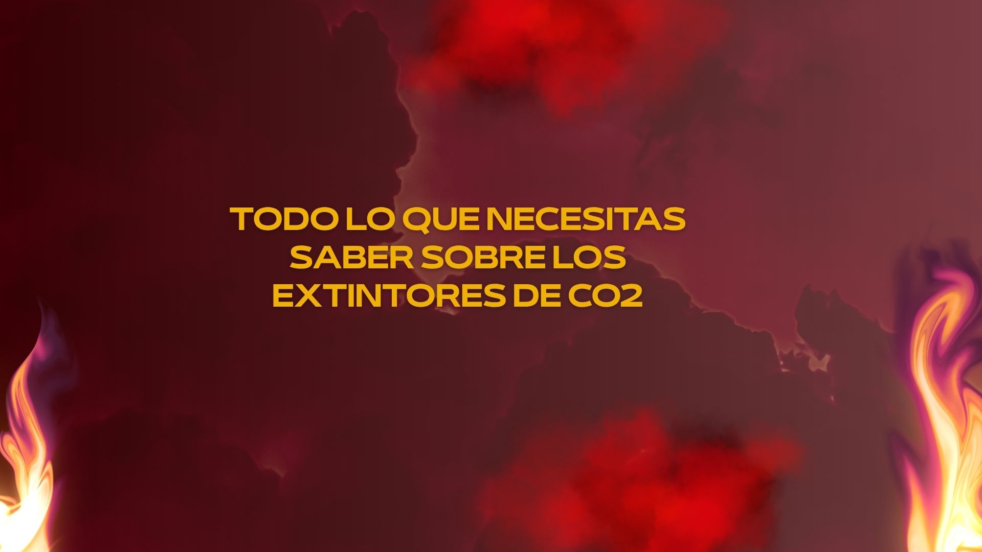 Todo lo que necesitas saber sobre los extintores de co2