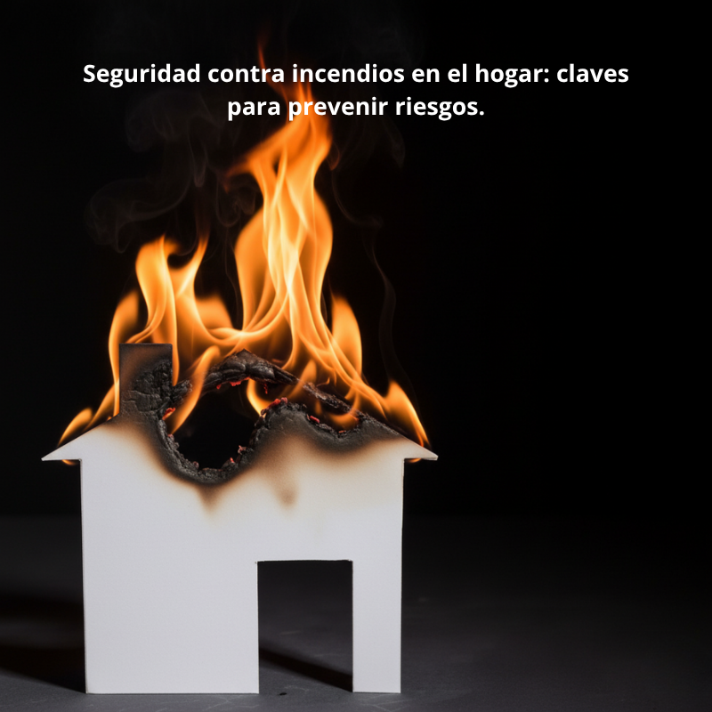 Seguridad contra incendios en el hogar claves para prevenir riesgos.
