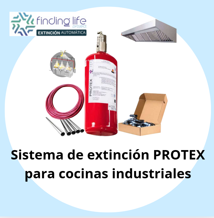 Protege tu cocina industrial con el sistema de extinción PROTEX