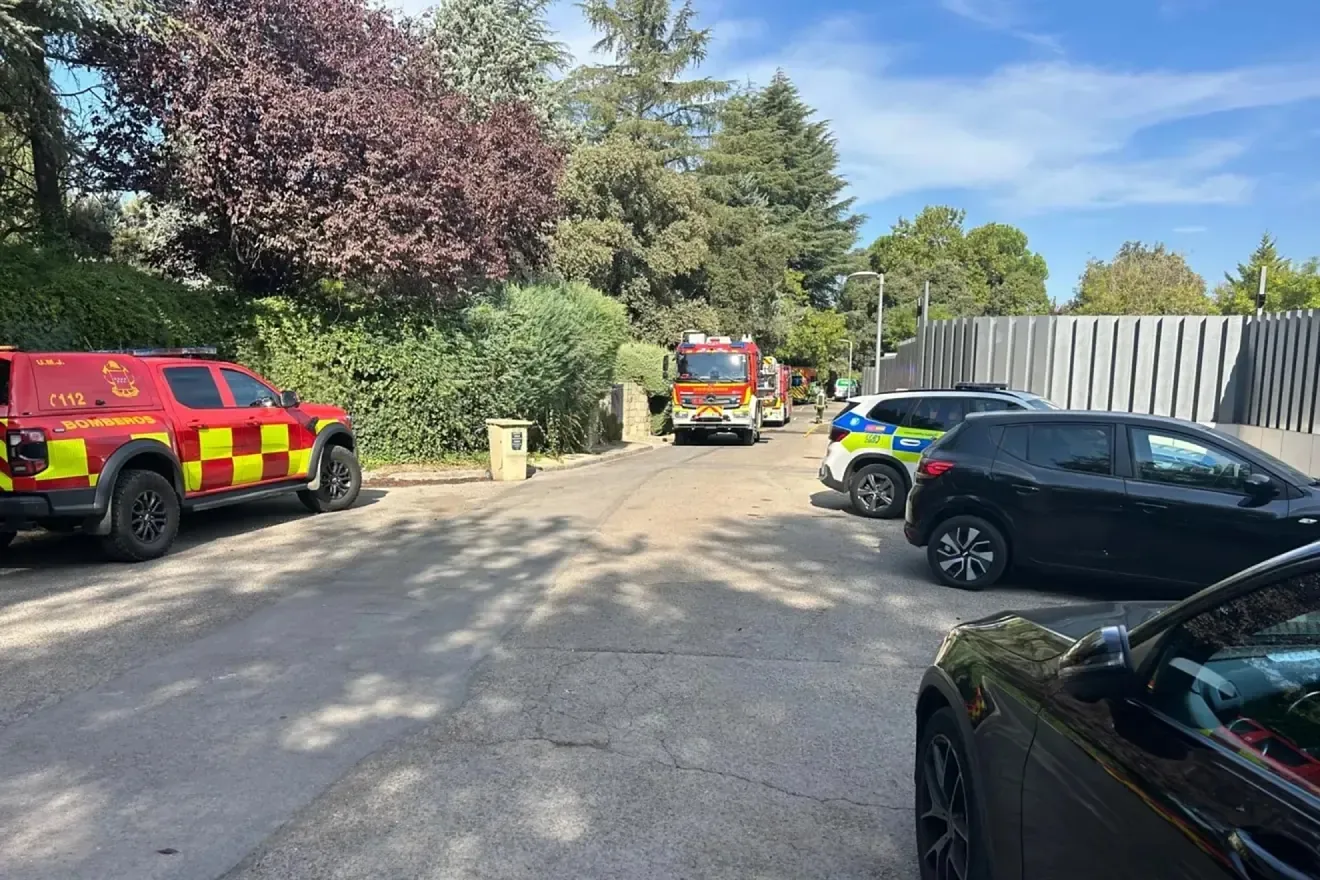 Incendio en la vivienda de Vinicius Junior en La Moraleja: Un fallo eléctrico provoca un fuego en la sauna del futbolista del Real Madrid