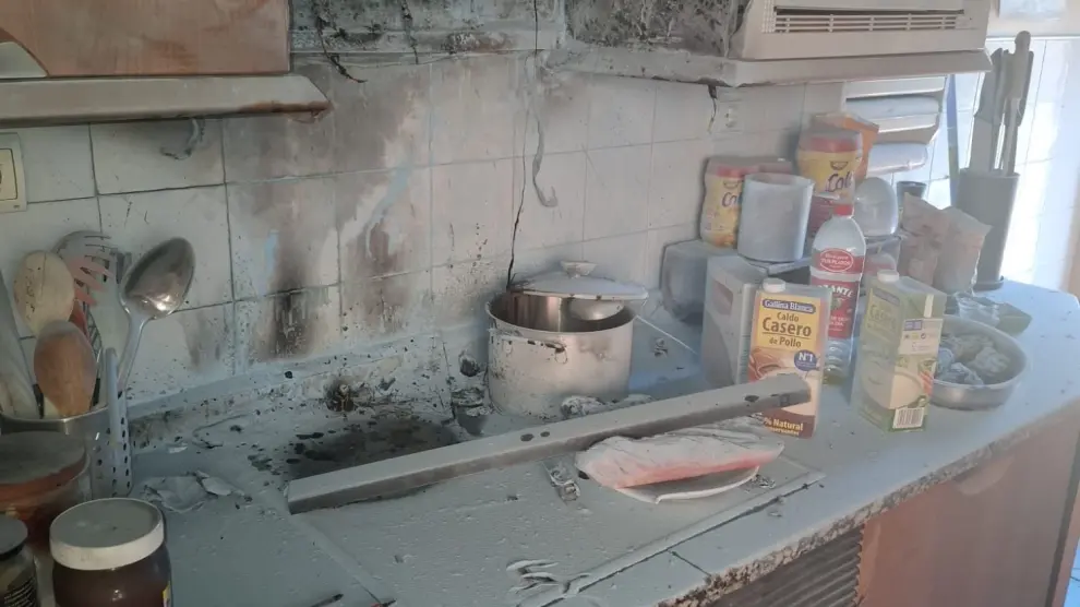 Incendio en Huesca controlado gracias a la rápida actuación del propietario