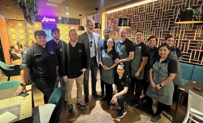 Restaurante de Zaragoza multado tras visita del rey Felipe VI