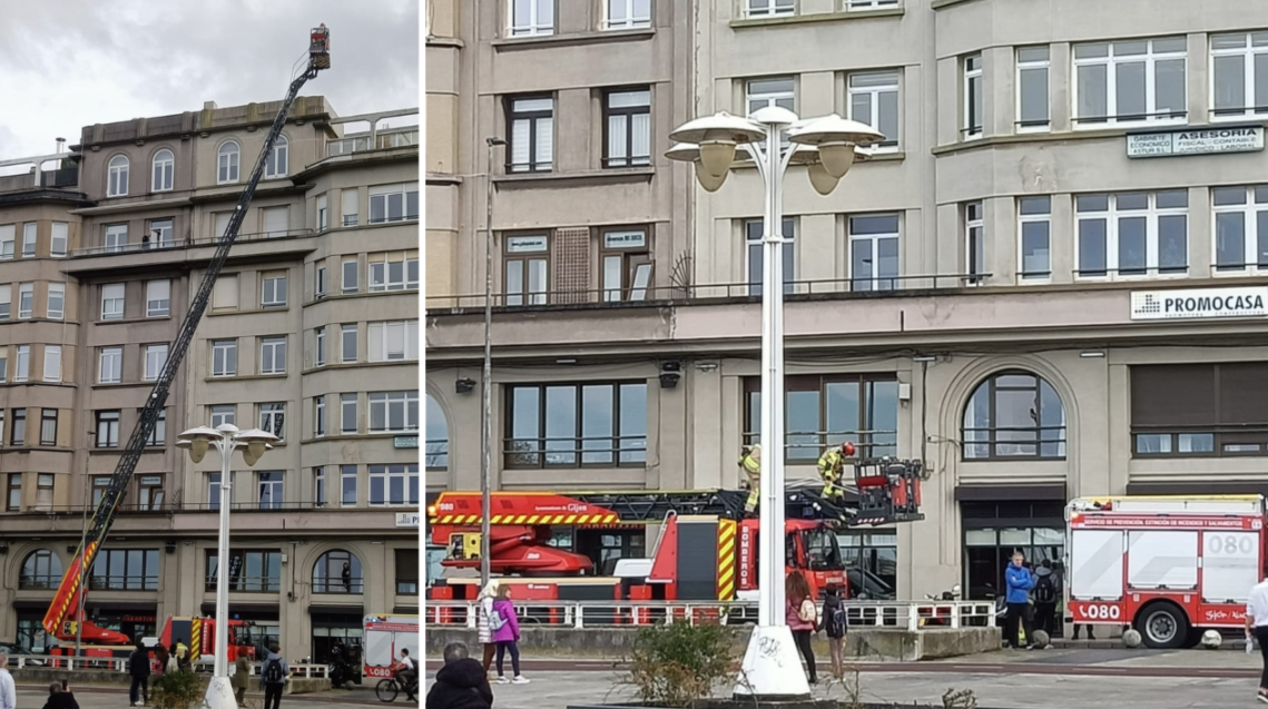 Así fue la rápida intervención de los bomberos en el incendio del restaurante de Fomento