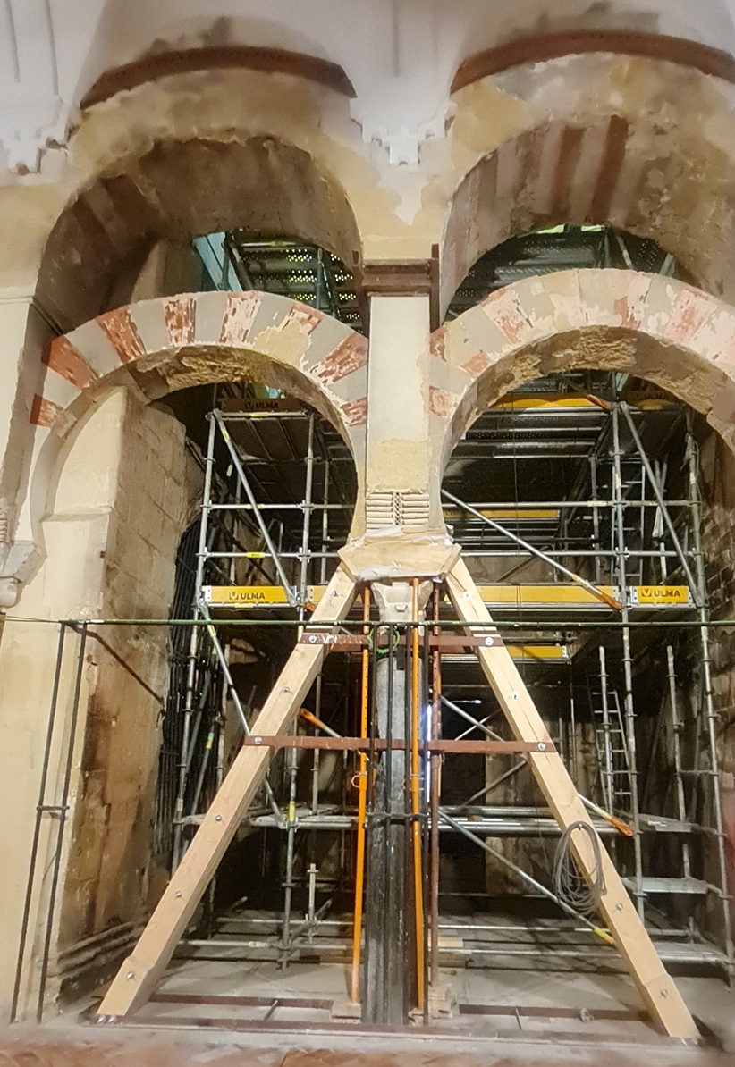 Ingepiedra lidera la restauración estructural de la Mezquita-Catedral de Córdoba. Un análisis técnico profundo para garantizar la preservación del monumento.