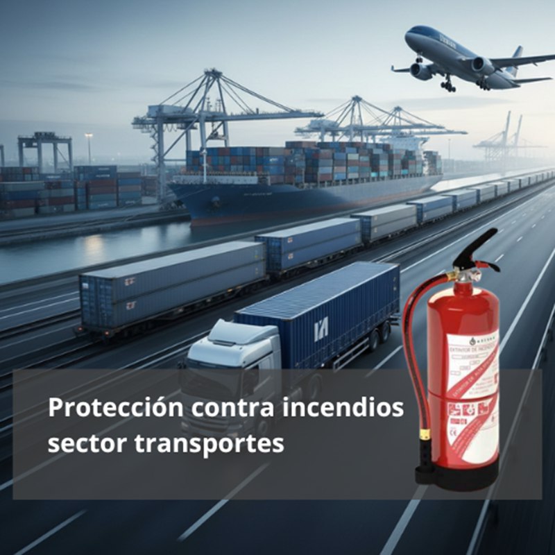Protección contra incendios para el sector transporte. La seguridad operativa como eje esencial del transporte actual.