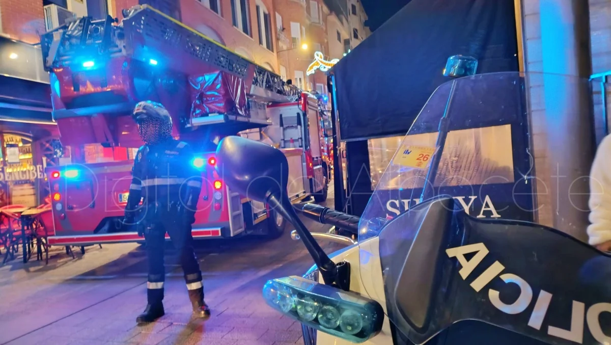 Los servicios de emergencia evitan un siniestro mayor en un establecimiento hostelero de Albacete