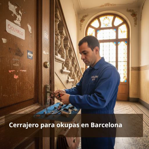 Cerrajero para okupas en Barcelona: soluciones legales, rápidas y seguras para proteger inmuebles