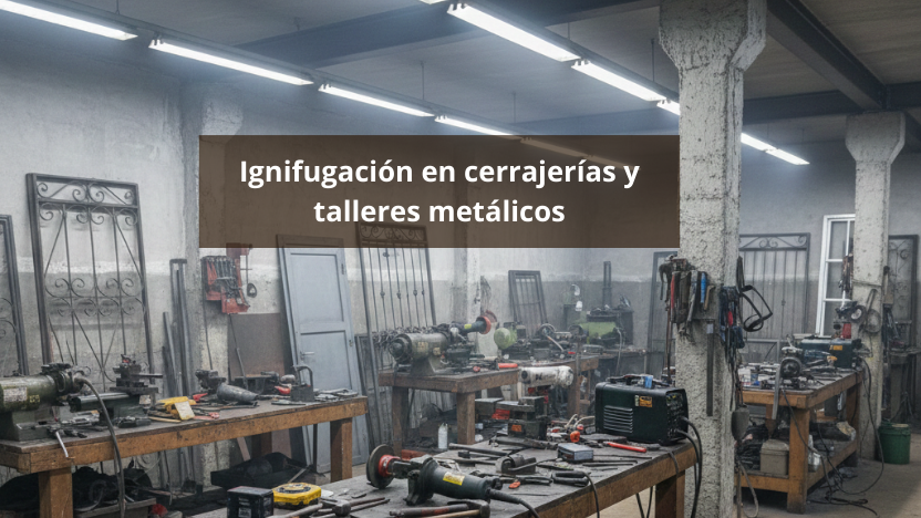 Protección pasiva contra incendios en talleres metálicos y entornos de trabajo industrial. Seguridad estructural y continuidad operativa en espacios de alto riesgo.