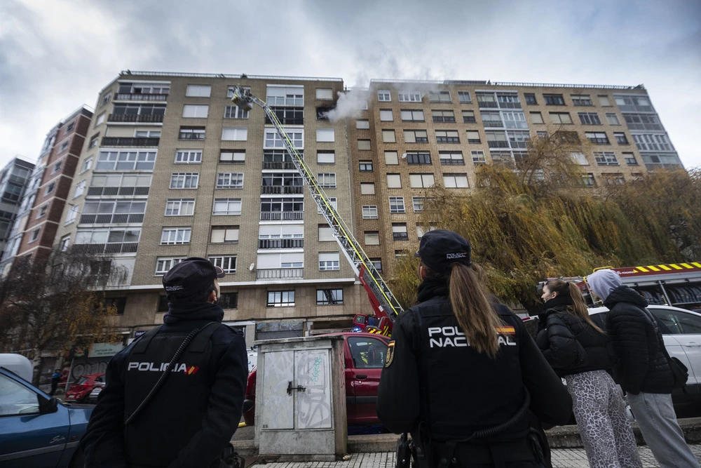 Cuatro personas atendidas tras un incendio en una cocina en Albacete. Respuesta eficaz de los servicios de emergencia