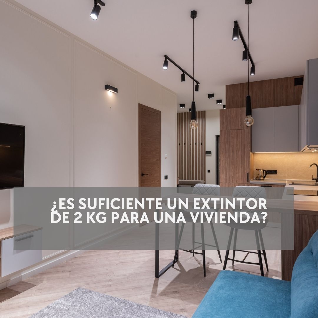 ¿Es suficiente un extintor de 2 kg para una vivienda? Protección contra incendios en el hogar: una decisión que no admite errores.