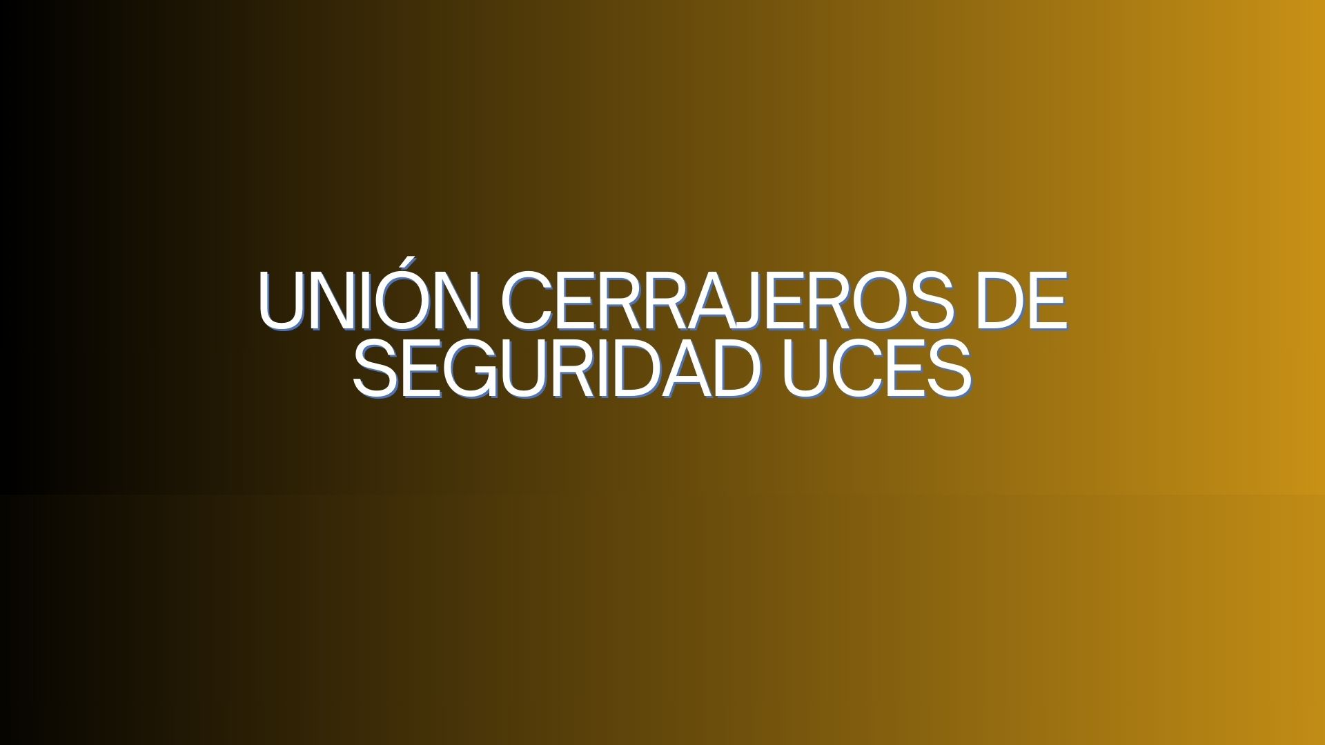 Unión Cerrajeros de Seguridad UCES